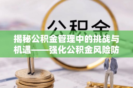平泉揭秘公积金管理中的挑战与机遇——强化公积金风险防控的多维策略